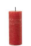 Outdoor Candle Pillar Paraffin Red