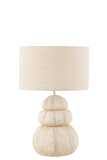Lamp Table Urchin Poly Beige