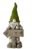 Gnome Welcome Magnesium Grey/Green
