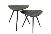Set Of 2 Tables Triangle Recycle