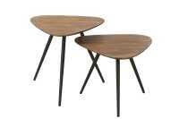 Set Of 2 Tables Triangle Recycle