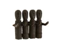 Coat Rack Puppets Wood Black