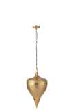 Hanglamp Druppel Metaal Goud Large