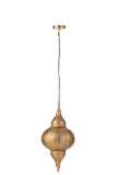 Hanging Lamp Bore Metal Gold Small