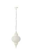 Hanging Lamp Bore Metal White