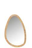 Mirror Paille Rattan/Glass Natural
