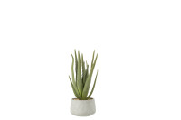 Aloe+Pot Kunststof Grn/Grijs S