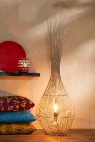 Lamp Pear Sticks Coconut Natural 