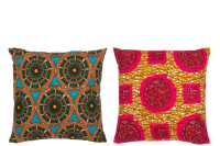 Cushion Pattern Rounds Fabric Mix