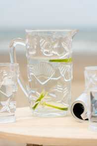 Water Jug Sea Glass Transparent