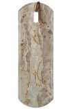 Plank Rectangle Marble Beige Large