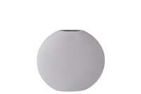 Vase Round Flat Ceramic Light