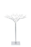 Tree Wrought Iron Silver Medium