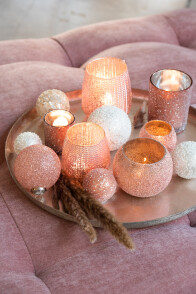 Candle Christmas Bauble Pearl