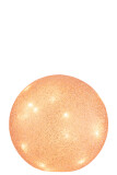 Ball Led Pearl Glass Pink