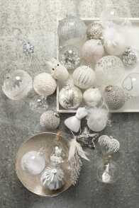 Christmas Bauble Diamond Glass