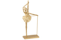 Ballerina Leg Up Poly Gold