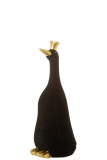 Duck Crown Spotted Poly Black/Gold