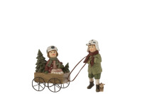 Child+Cart Christmas Poly