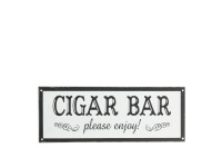 Wall Plaque Cigar Bar Metal