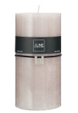 Cylinder Candle Mouse Grey