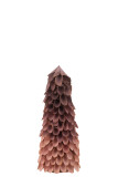 Cone Deco Wood Curls Antique Pink