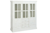 Display Closet 2door Wood White