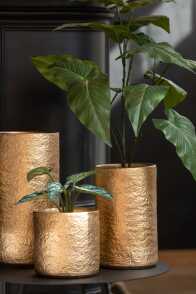 Flowerpot Gatsby Ceramic Gold