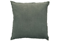 Cushion Stonewashed Linen  Dark