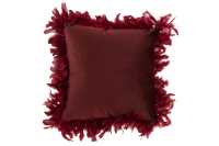 Cushion Feathers Polyester Maroon
