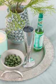 Champagneglas Oneffen Glas Zilver