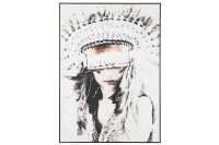 Frame Woman Native American