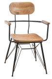 Chair Bistro Metal/Wood