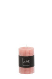 Cylinder Candle Terracotta  s18h