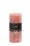 Cylinder Candle Terracotta L -70h