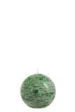 Ball Candle Light Green S -17h