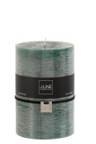 Cylinder Candle Dark Green Xl