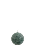 Ball Candle Dark Green S -17h