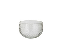 Bowl Round Decorative Cut Glass