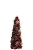 Cone Pine Cones/Berry Red/Green