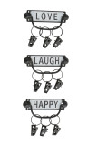 Coatrack Love/Laugh/Happy+Clip
