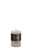 Cyl. Candle Sand s18h