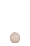 Ball Candle Mouse Grey S -16h