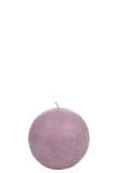 Ball Candle Lavender M 24h