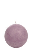 Ball Candle Lavender L 40h