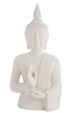 Buddha Zen Poly Weiß