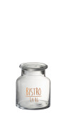Storage Jar Bistro 1,4 Kg Glass