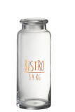 Storage Jar Bistro 3,4 Kg Glass