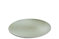 Plate Dot Porcelain Mint Medium