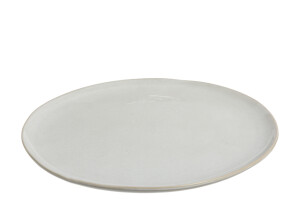 Plate Noa Ceramic White Large